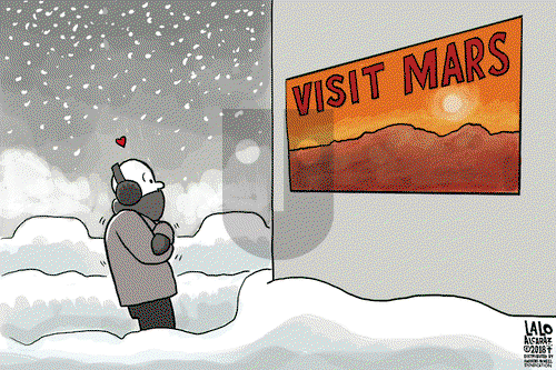 Lalo Alcaraz on Thursday January 4, 2018 Comic Strip