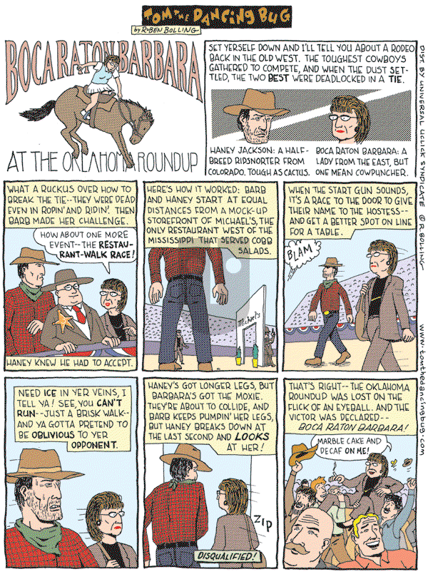 Tom the Dancing Bug on Saturday November 28, 2009 Comic Strip