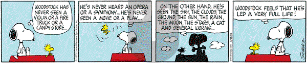 Peanuts on Tuesday August 13, 2002 Comic Strip