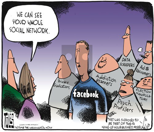 Tom Toles on Sunday March 25, 2018 Comic Strip