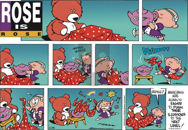 Rose is Rose on Sunday April 29, 2018 Comic Strip