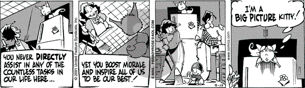 Rose is Rose on Monday September 17, 2001 Comic Strip