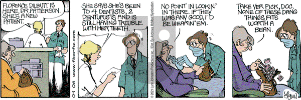 For Better or For Worse - Tuesday April 6, 2021 Comic Strip
