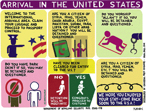 Ted Rall on Monday July 29, 2002 Comic Strip
