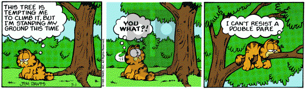 Garfield on Monday July 1, 1985 Comic Strip