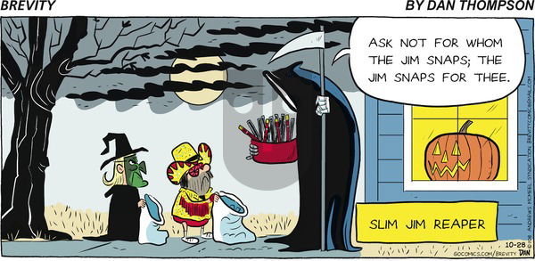 Brevity on Sunday October 28, 2018 Comic Strip