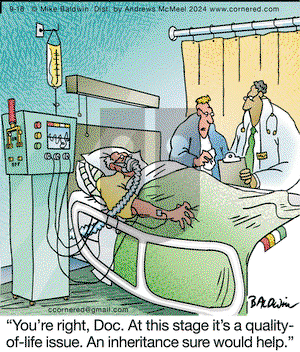 Cornered - Wednesday September 18, 2024 Comic Strip