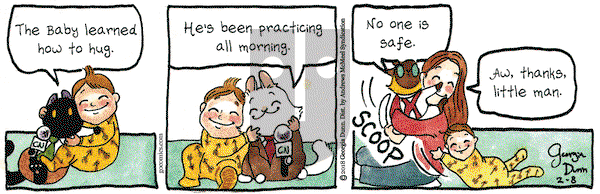 Breaking Cat News on Thursday February 8, 2018 Comic Strip