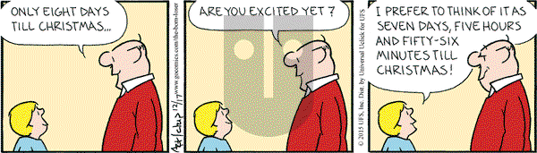 The Born Loser on Thursday December 17, 2015 Comic Strip