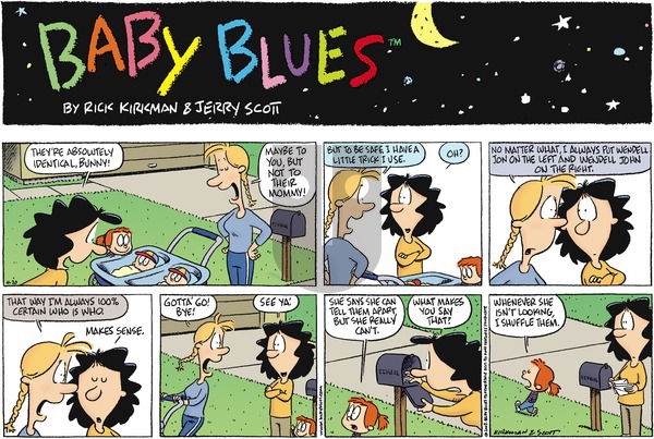 Baby Blues on Sunday April 20, 2003 Comic Strip