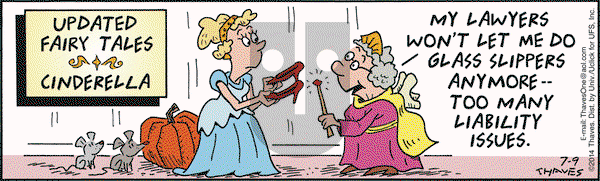 Frank and Ernest on Wednesday July 9, 2014 Comic Strip