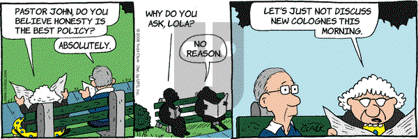 Lola on Thursday November 6, 2008 Comic Strip