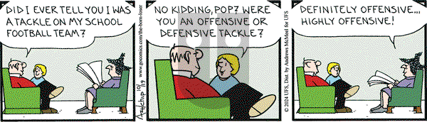 The Born Loser on Saturday October 19, 2024 Comic Strip