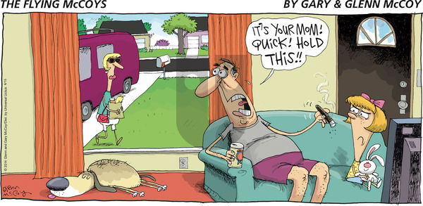 The Flying McCoys - Sunday June 15, 2014 Comic Strip