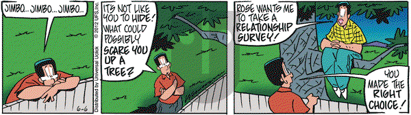 Rose is Rose on Wednesday June 6, 2012 Comic Strip