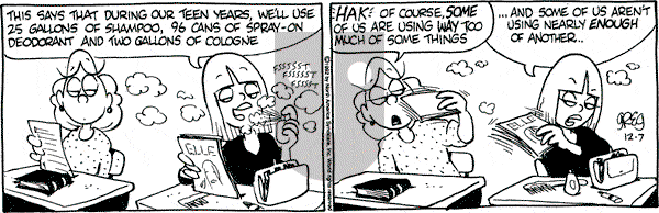 Luann on Monday December 7, 1992 Comic Strip