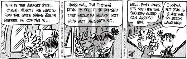 Heart of the City on Monday April 25, 2011 Comic Strip