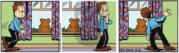 Garfield - Tuesday September 19, 1995 Comic Strip