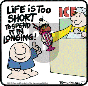 Ziggy on Tuesday October 10, 2017 Comic Strip