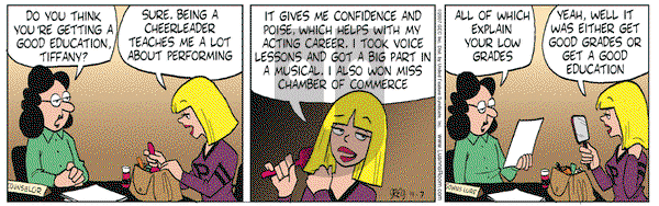 Luann on Wednesday November 7, 2007 Comic Strip