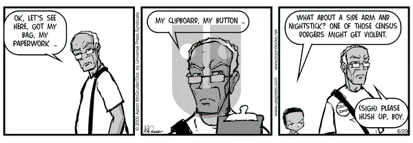 The Boondocks on Thursday June 29, 2000 Comic Strip
