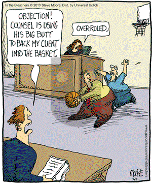 In the Bleachers on Wednesday February 6, 2013 Comic Strip