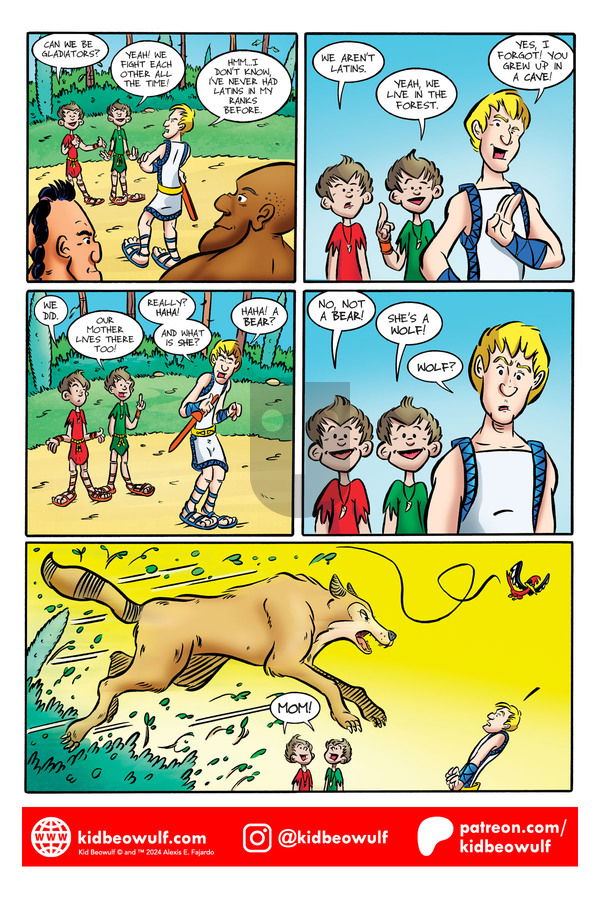 Kid Beowulf on Monday July 1, 2024 Comic Strip