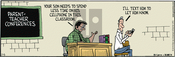 Grand Avenue on Friday February 5, 2016 Comic Strip
