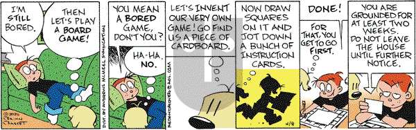 Red and Rover on Wednesday April 8, 2020 Comic Strip