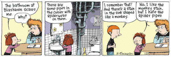 Cul de Sac on Tuesday January 27, 2009 Comic Strip
