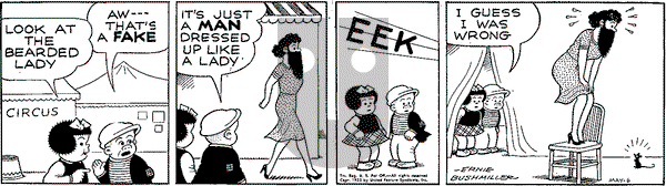 Nancy Classics on Wednesday May 6, 2015 Comic Strip