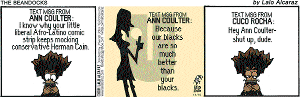 La Cucaracha on Saturday November 19, 2011 Comic Strip