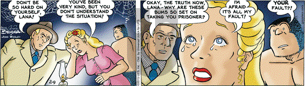 Alley Oop on Monday February 9, 2015 Comic Strip