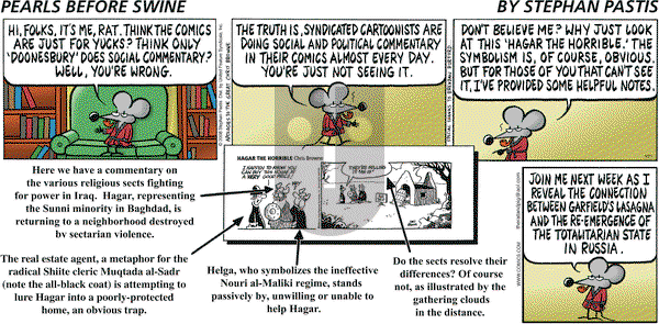 Pearls Before Swine on Sunday September 28, 2008 Comic Strip