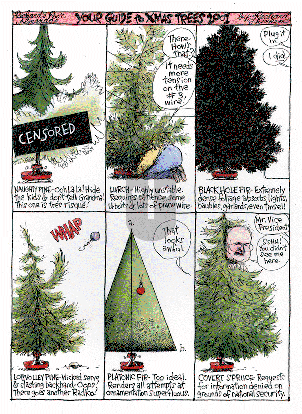 Richard's Poor Almanac on Monday December 28, 2015 Comic Strip