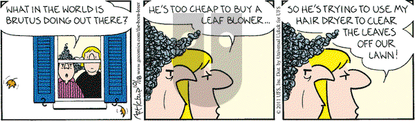 The Born Loser on Tuesday October 18, 2011 Comic Strip