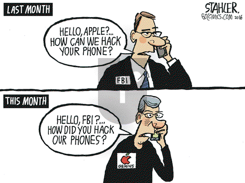 Jeff Stahler on Wednesday March 30, 2016 Comic Strip