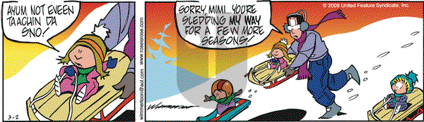 Rose is Rose on Monday March 2, 2009 Comic Strip