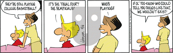 Arlo and Janis - Saturday April 4, 2015 Comic Strip