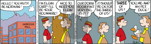 Drabble on Monday September 6, 2010 Comic Strip