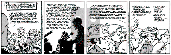 Doonesbury on Monday January 19, 1998 Comic Strip