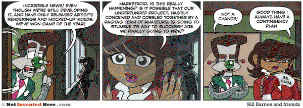 Not Invented Here on Thursday October 7, 2021 Comic Strip