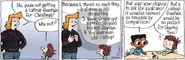 Cul de Sac on Tuesday December 13, 2011 Comic Strip