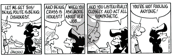 Arlo and Janis on Thursday November 7, 1996 Comic Strip