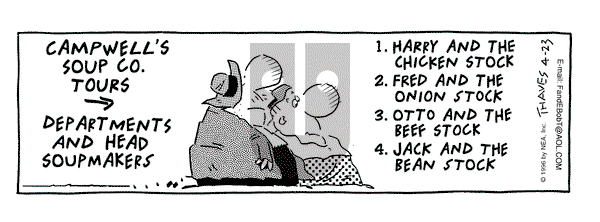Frank and Ernest on Monday May 13, 1996 Comic Strip
