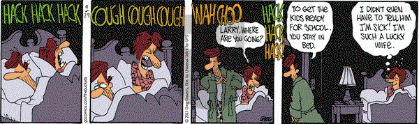 The Buckets on Monday April 29, 2013 Comic Strip
