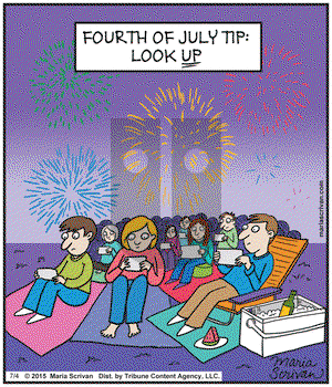 Half Full on Saturday July 4, 2015 Comic Strip