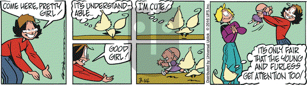 Rose is Rose - Monday March 14, 2016 Comic Strip
