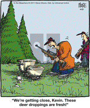 In the Bleachers - Monday October 31, 2011 Comic Strip