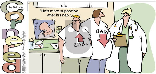 Cornered on Sunday August 29, 1999 Comic Strip